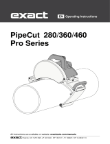 eXact Pipecut 280 Pro Series User manual