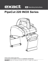 eXact PipeCut 220 INOX User manual