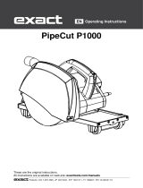 eXact PipeCut P1000 User manual