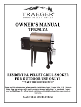 Traeger Jr Elite 20  Owner's manual