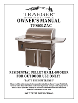 Traeger TFS60LZC Owner's manual