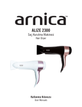 Arnica Alize 2300 Saç Kurutma Makinesi User manual