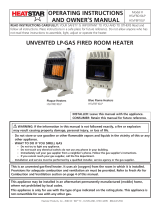 HeatStar HSVFB10NG Owner's manual