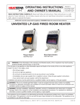 HeatStar HSSVFRD10LPT Owner's manual