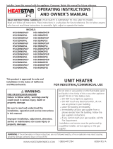 HeatStar HSU400NGPALP Owner's manual