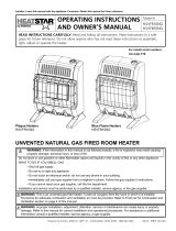 HeatStar HSSVFRD10LPT Owner's manual