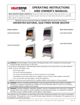 HeatStar HSSVFRD30NGBT Owner's manual