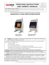 HeatStar HSSVFRD10LPT Owner's manual