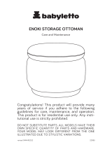Babyletto Enoki Storage Ottoman in Boucle User manual
