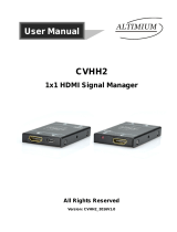 Altimium CVHH2 User manual