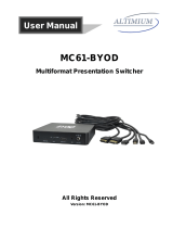 Altimium MC61-BYOD User manual