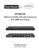 Altimium SP24H2-4K User manual