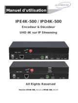 Altimium IP4K-500 Series User manual