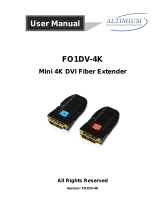 Altimium FO1DV-4K User manual