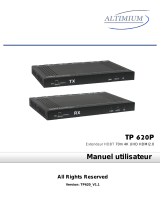 Altimium TP620P-4K User manual