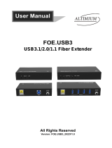 Altimium FOE.USB3 User manual