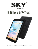 SKY DEVICES Elite T8 Plus Smart Tablet User manual