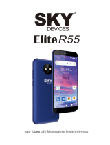 SKY DEVICES Elite R55 Mobile Phone User manual