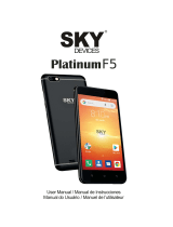 Sky Platinum F5 Owner's manual