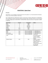 LSC HOUSTON X Quick start guide