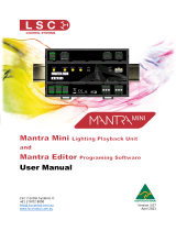 LSC Mantra Mini User manual
