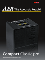 AER CompactClassicPro Owner's manual