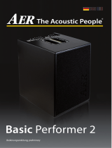 AER BasicPerformer2 Owner's manual