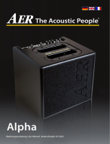 AER ALPHA Owner's manual