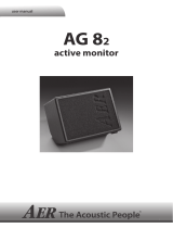 AER AG8 2 Owner's manual