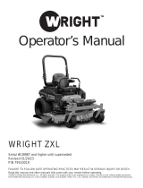 WRIGHT ZXL-WZXL User manual