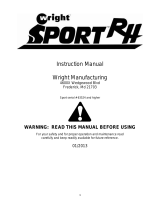 WRIGHT SPORT-RH-WSES User manual