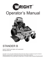 WRIGHT STANDER-B-WSB User manual