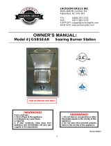 Jackson Grills 2013 Searing Side Burner  User manual