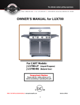 Jackson Grills 2014 LUX 700  User manual