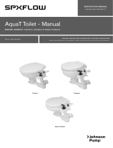 SPX FLOW AquaT Manual Marine Toilet User manual