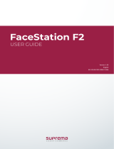suprema FaceStation F2 ODB User guide