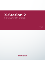 suprema X-Station 2 Installation guide