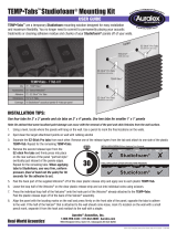 AuralexTEMP-Tabs™ Studiofoam® Mounting Kit