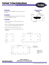 AuralexProPanels™ D-Ring Ceiling Mount