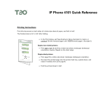 Teo 4101 Reference guide