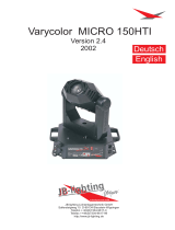 JB-Lighting Varycolor Micro 150 HTI User manual