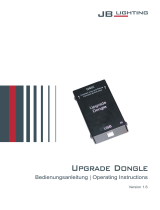 JB-Lighting Upgrade Dongle User manual
