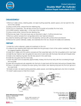 Bimba Double-Wall® Air Cylinder Cushion Operating instructions