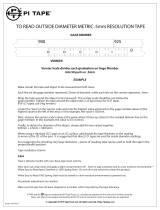 Pi TapeO.D. METRIC for .5mm Resolution Tape