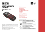 Epson LW-PX700 User manual