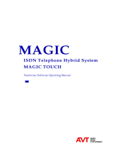 AVT MAGIC Telephone Hybrid System Owner's manual