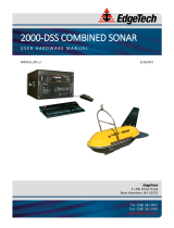 Edgetech 2000-DSS Combined Side Scan and Sub-bottom User manual