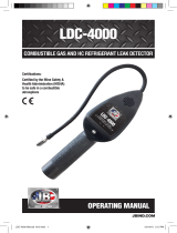 JBLDC-4000 Combustible Gas & HC Refrigerant Leak Detector 