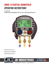 JB DMG2 Series 2-valve Digital Manifold  User manual