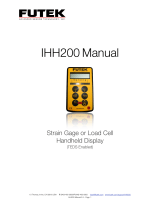 Futek IHH200 User manual
